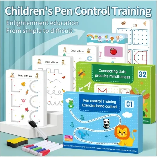 Pen Control Training Workbook