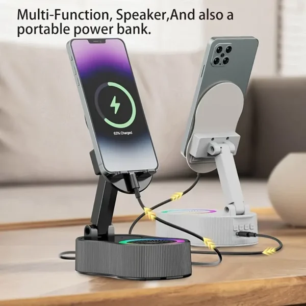 5 In 1 Wireless Induction Speaker