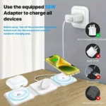 3 in 1 Foldable Wireless Charger| Power Up All Your Apple Essentials - Image 2