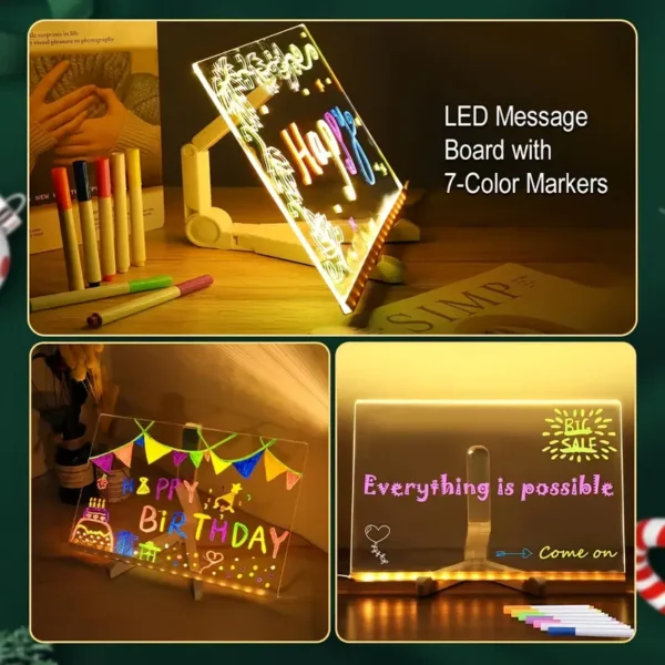 3D LED Message Board