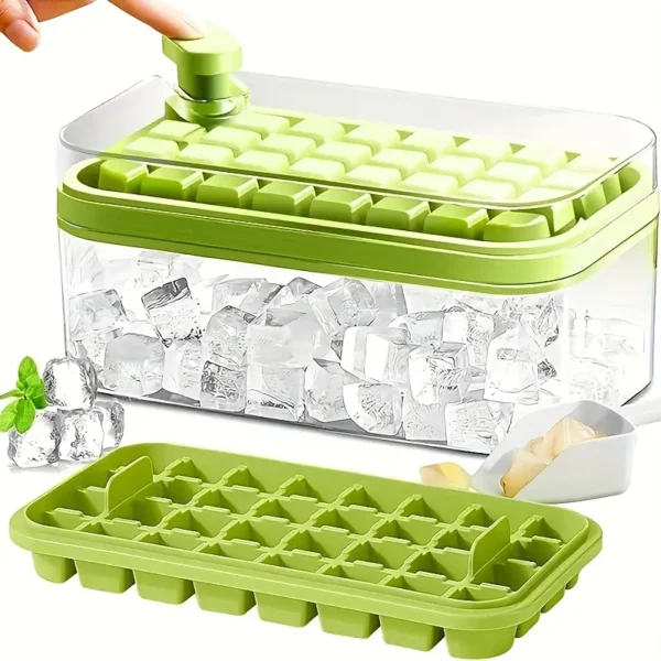 Easy Press Ice Tray Container