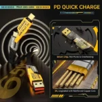 4 in 1 Charging Cable | 65 W Charging Cable - Image 2