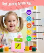 Flash Card | Interactive Learning Toys for Kids | 224 Words Develop Language Skills | Best Gift for Boy Girl | Rechargeable - Image 5